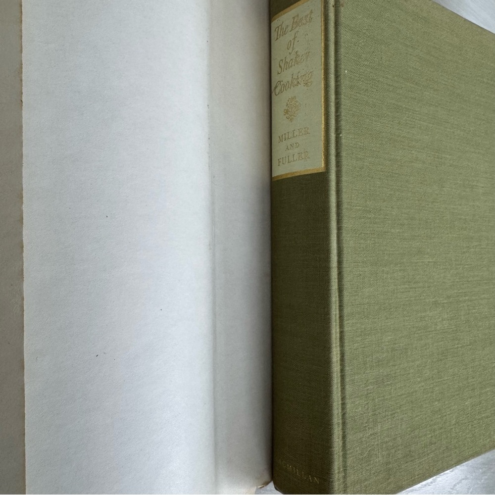 Vintage The Best of Shaker Cooking Cook Book 1970 Hardcover - Picture 2 of 9
